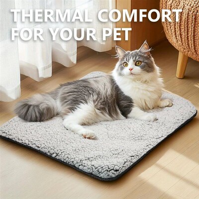 Self-Heating Pet Pads Blanket Puppy Pad Warm Cushion Mat for