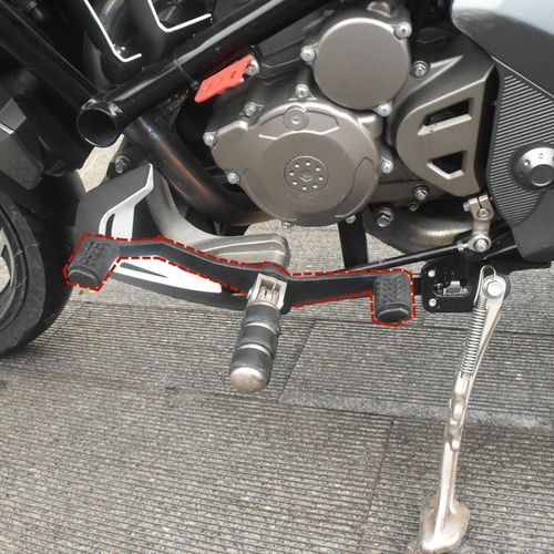 适用升仕310V快拆边包支架后货架尾架前后可踩排挡杆加宽踏板改装