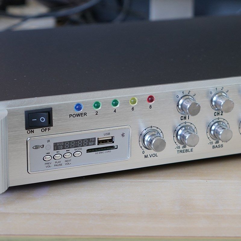 CABO/加宝 USB-80W 定压定阻公共广播功放80W吸顶喇叭蓝牙功放