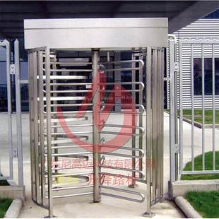 304不锈钢 刷卡不锈钢旋转闸 不锈钢全高旋转闸 手动单向旋转闸