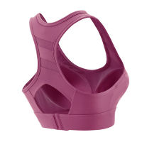 High-strength sports underwear for women, shock-absorbing, gathering, yoga, back, chest and cushion integrated, running training and fitness bra thumbnail 7
