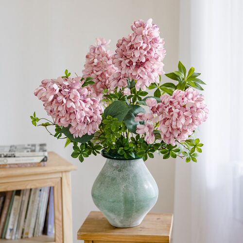 掬涵仿真花玲珑塔假花客厅摆件餐桌玄关摆设拍照造景室内装饰花艺