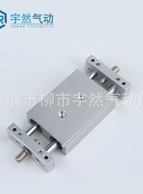 厂家直销双杆滑台气缸STMB10-25-16-50 STMS20-100-75-25高效