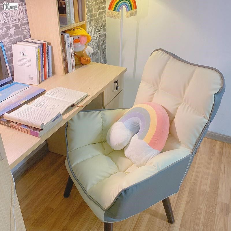 肥宅快乐椅久坐不累电竞椅一体电脑椅懒人款凳子靠背软座女生款