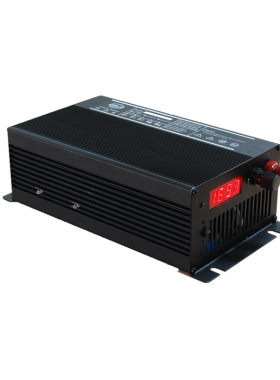 泓钜24V30A智能铅酸电池充电器 24V电动车充电机 电动叉车充电器
