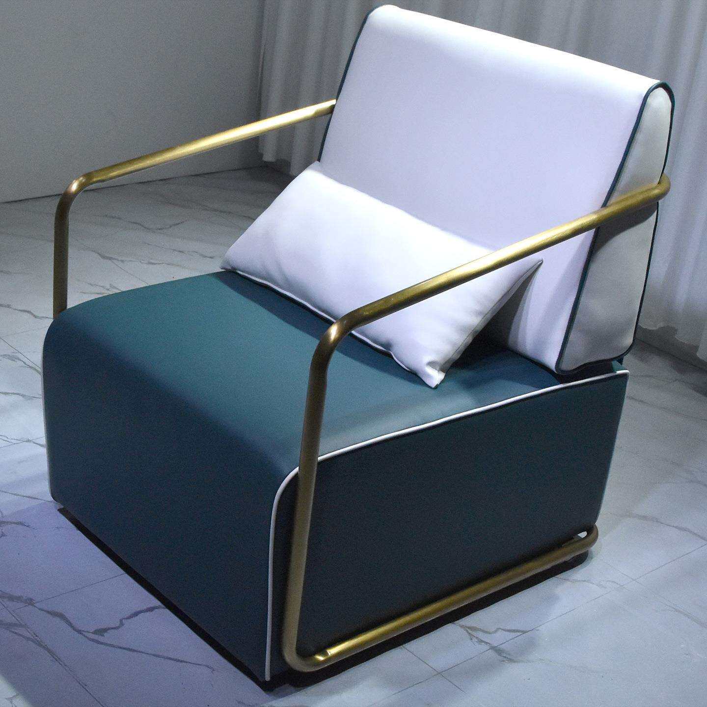 小户型轻奢简约布艺单人组合双人经济型家用家具沙发椅免洗布沙发