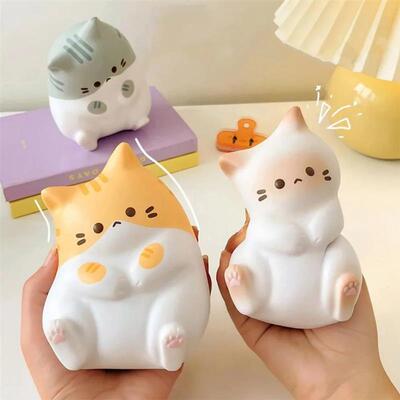 Cute Cat Sss Relief Squishy Toys PU Slow Rising Squeeze Anti