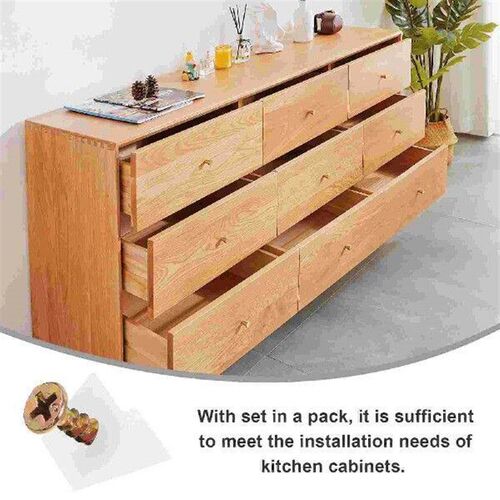 50pcs 45 Angle Code Drawer Wedges Bracket Dress Drawer