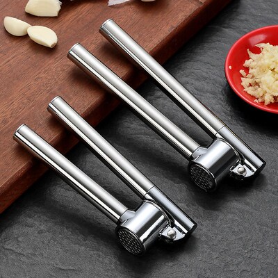 Stainless steel garlic peeler, garlic press, household zinc