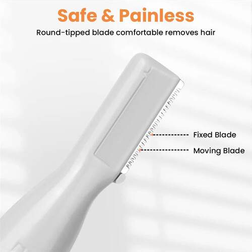 Portable Electric Eyebrow Trimmer Shaver Hair Remover Facial