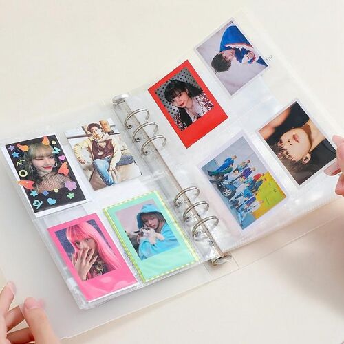 A5 Photocard Holder Kpop Binder Polaroid Photocard Holder Bo