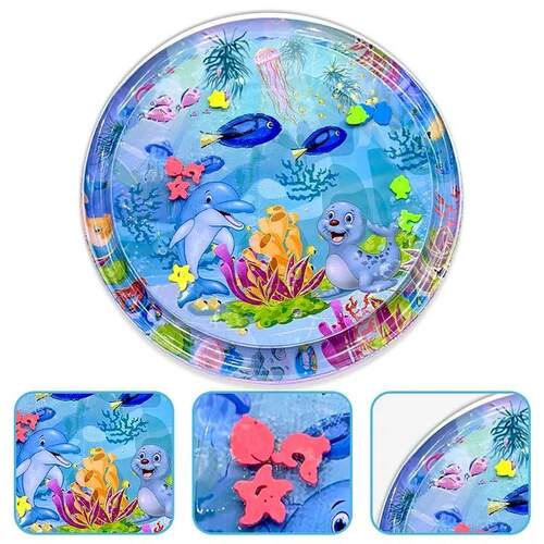 Baby Water Play Mat Inflatable Cushion PVC Infant Tod
