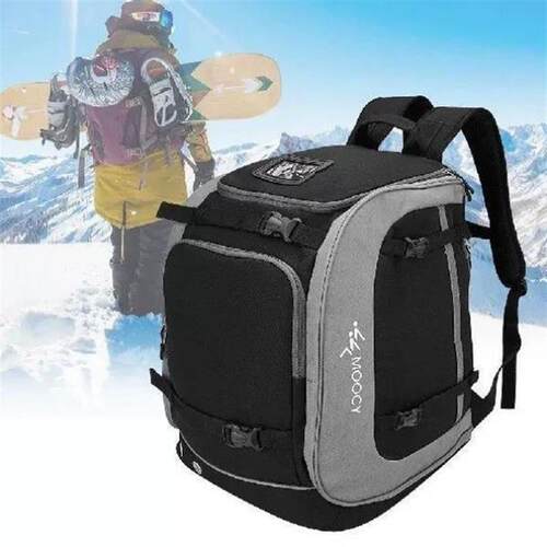 65L Ski Boot Bag Oxford Cloth Helmet Pocket Snowboard Bag