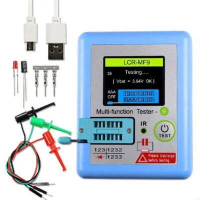 Advanced LCRMF9 Transistor Parameters Measuring Tool