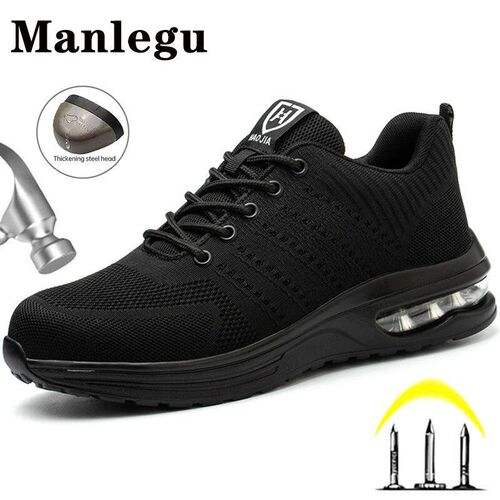 Safety Shoes Men Women Work Safety Boots Steel Toe Shoe Punc