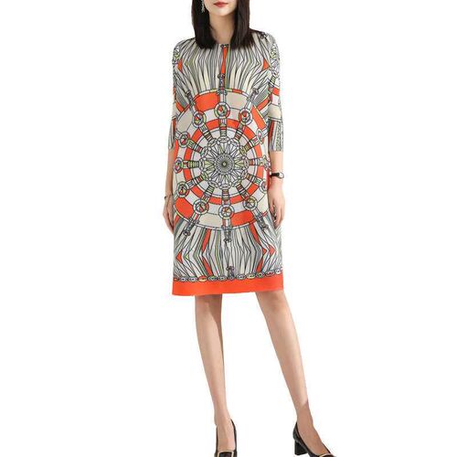 Dress Womens Spring and Summer New Fashionable Elegant Larg