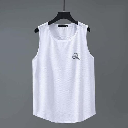 11XL Large Size Ice Silk Vest Mesh Mens Thin Plus Fat Extra
