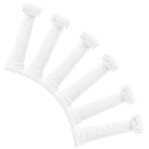 6Pcs Roman Column Statue Column Statue Roman Pillar