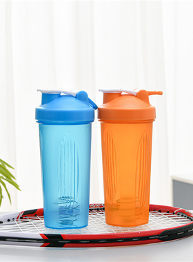 600ml Portable Protein Powder Shaker Bottle Leak Proof Water