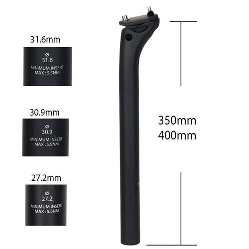 New.Carbon fiber mountain road bicycle seat tube rear floati