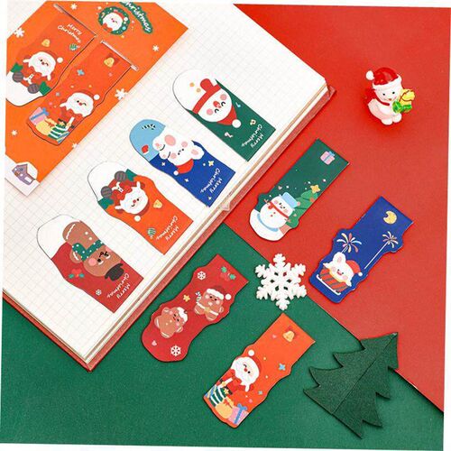 christmas bookmarker set good job study gift souvenir书签