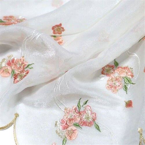 Chinese Classical Style Panda Sakura Embroidery