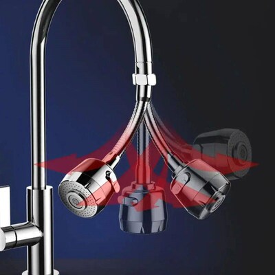 2/3 Modes Universal Kitchen Faucet Adapter 360 Rotation Fauc