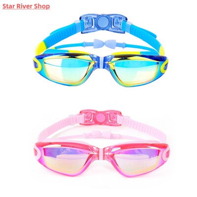 Swimming Goggles for Kids Professional Silicone Racing stand