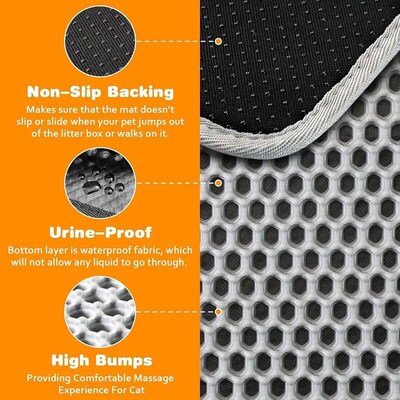 Cat Litter Mat Large Size Waterproof Pet Toilet Cat Litter T