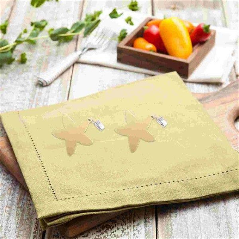 4 Pcs Tablecloth Weight Clip Fixing Clamps Tool Cushion - 实物图