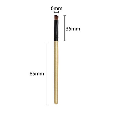 3 Pcs/Set Eyebrow Brush Eye Brushes Set Eyeshadow Mascara Bl