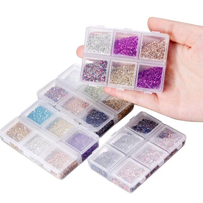 30g/Box Crushed Glass Stones Resin Filling Irregular Broken