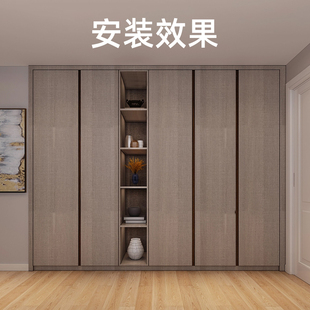 橱柜高柜门反弹器免拉手开门器带调节关门缓冲自闭柜门按弹自弹器