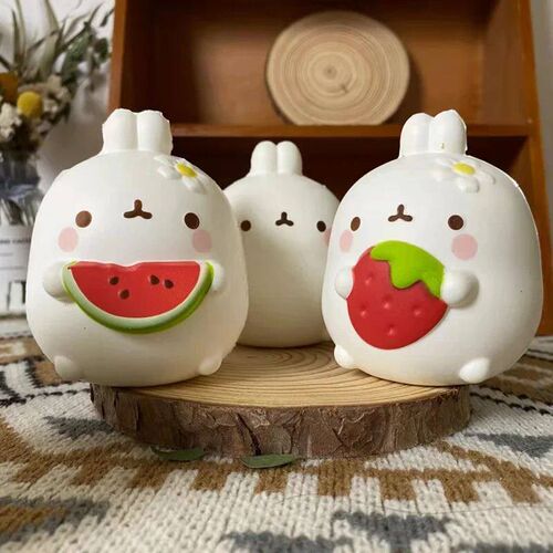 Jumbo Squishy Kawaii Animal Cute Chick Rabbit Strawberry Moc