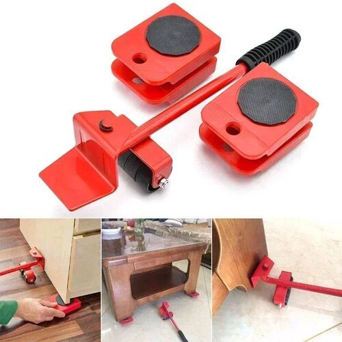 5Pcs/set Furniture Mover Tool Set Heavy Stuffs Moving Roller