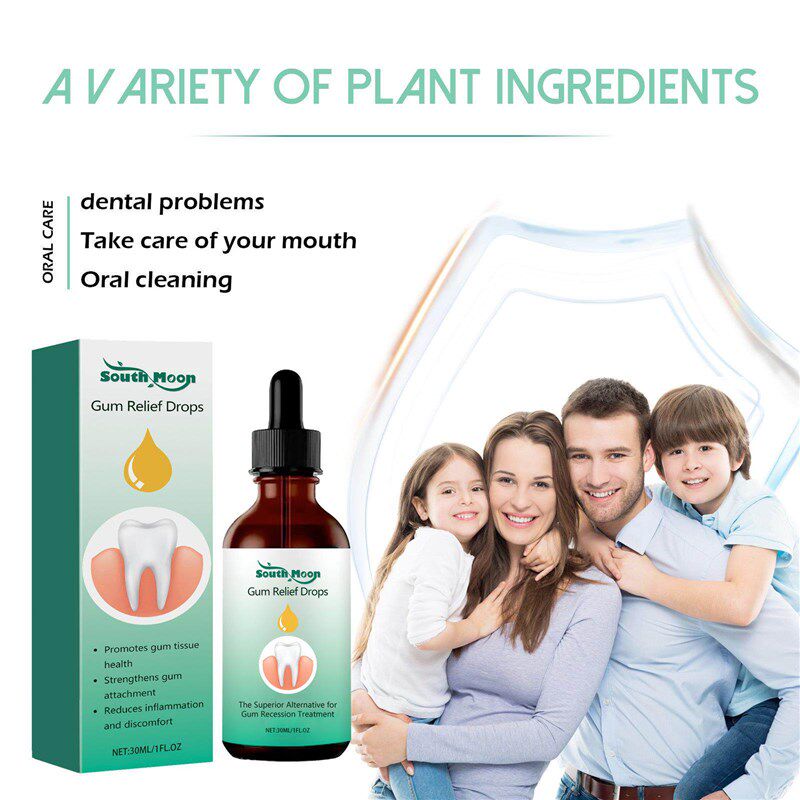 South Moon Gum Repair Drops - Oral Care and Gum Health Drops