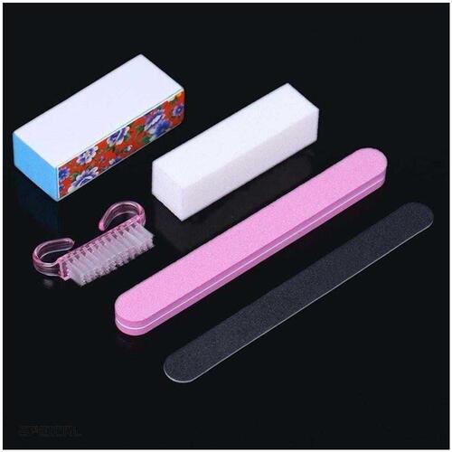 5 pc / set random color !! nail art buffer block manicure