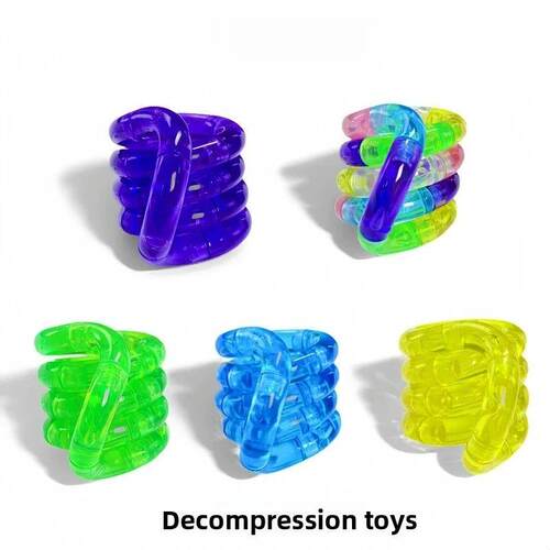 1pcs Crystal Deformable Rope Sss Relieving Toy Fun and Educa
