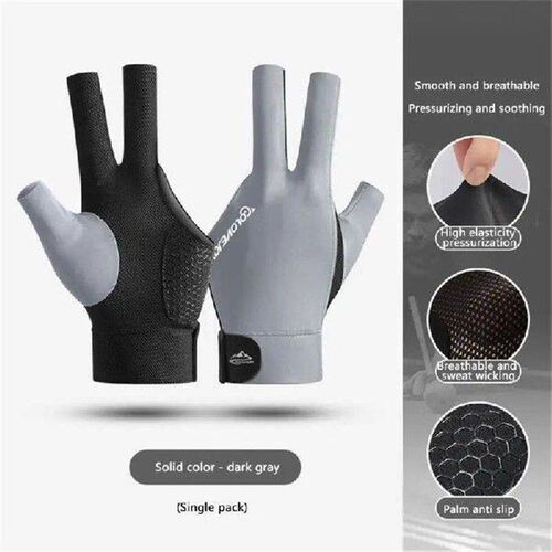 Billiards Glove Left Hand Three Finger Snooker Billiard