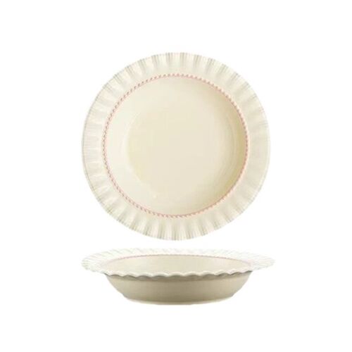 Tableware Set: Cream Wind Soup Bowl, Rice Bowl, Vegetable Pl