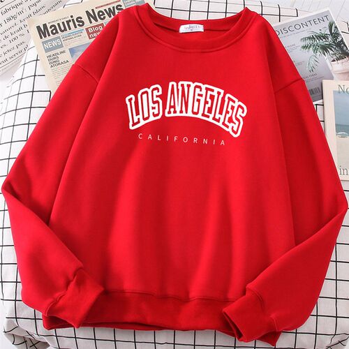 Los Angeles California City Setwear Sweatshirt For Women Loo