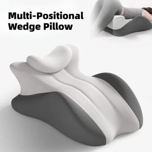 Multi-Positional Wedge Pillow Memory Foam Ergonomic Prone Pi