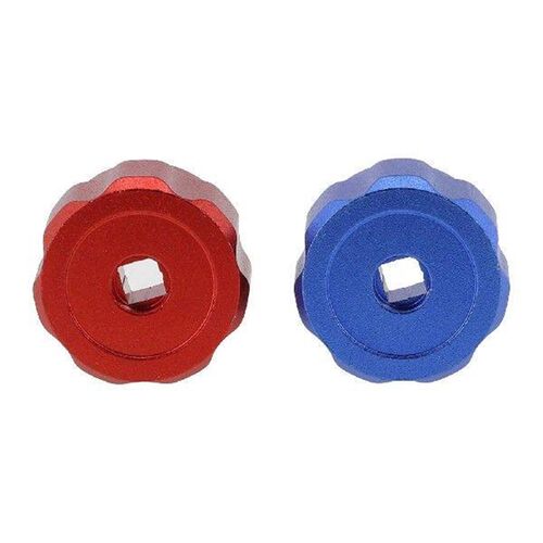 2Pcs Knob Handles Faucet Handles Manifold Gauges Knob