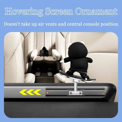 Car Automatic Sliding Skateboard Bear Alloy Cute Cartoon Sco