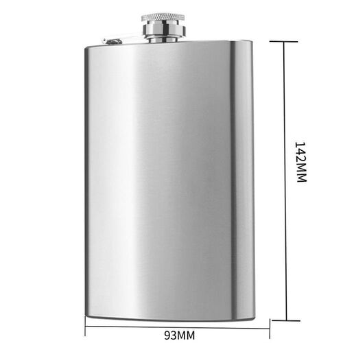 New 112 OZ Stainless steel hip flask Pocket Whiskey bottle