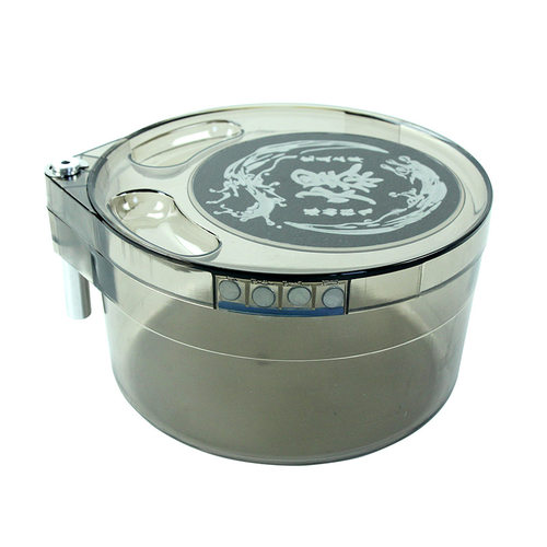 黑坑加深散炮盆PC材质拉饵盒直径22厘米迷你散炮盆深厘米