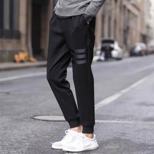 Pant Trousers Casual plus size black Men Pants for Joggers