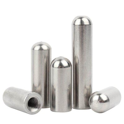 Stainless steel internal thread round head cylindrical pin
