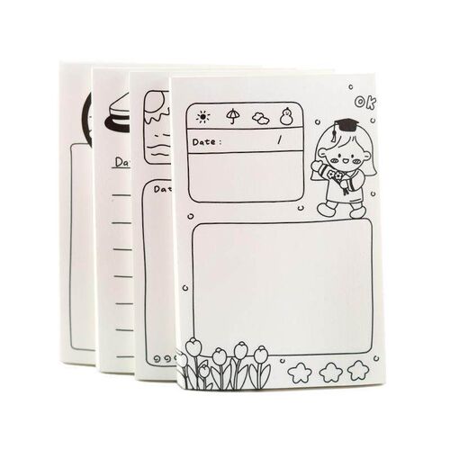 50Sheets/Pack Receipt Planner Pad Student School Stationery