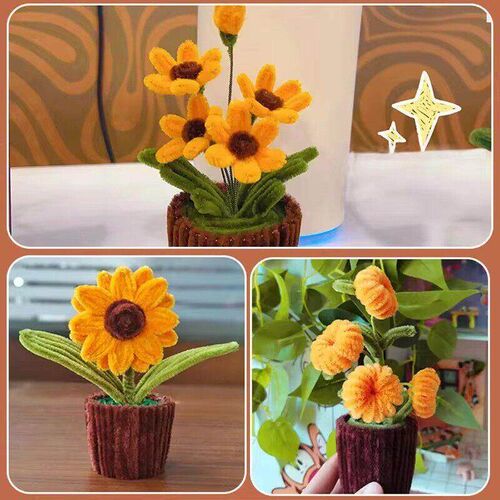 100pcs chenille stems diy materials pipe cleaner children